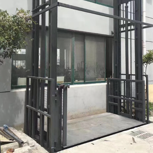 隆昌5吨室外升降货梯